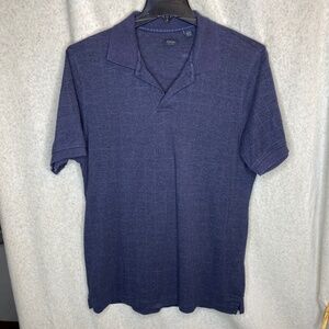 Men's Navy Short Sleeve Shirt